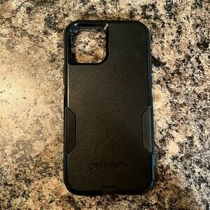 Black iPhone 12 Pro OtterBox Commuter